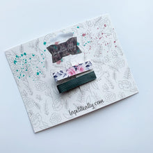 Charger l'image dans la galerie, Pincette fleuris & charcoal