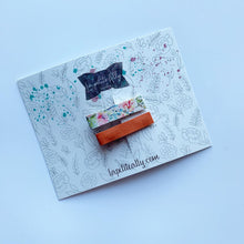 Charger l'image dans la galerie, Pincette fleuris &amp; orange
