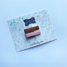 Charger l'image dans la galerie, Pincette rose &amp; cognac
