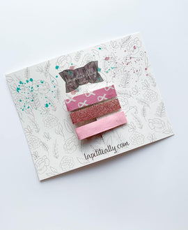 Trio pincette - Rose pour la cause