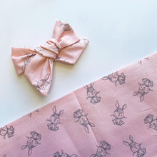 Charger l'image dans la galerie, Bouclette lapins rose
