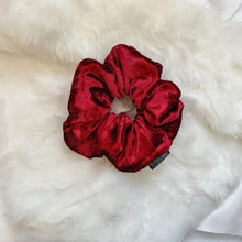 Charger l'image dans la galerie, Chouchou velour rouge vin

