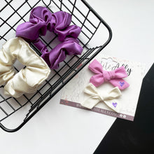 Charger l'image dans la galerie, Bébé bouclette petit coeur - Mauve
