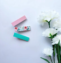 Charger l'image dans la galerie, Pincette Turquoise &amp; rose

